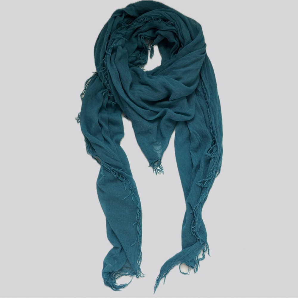 Chan Luu Aqua Cashmere Scarf